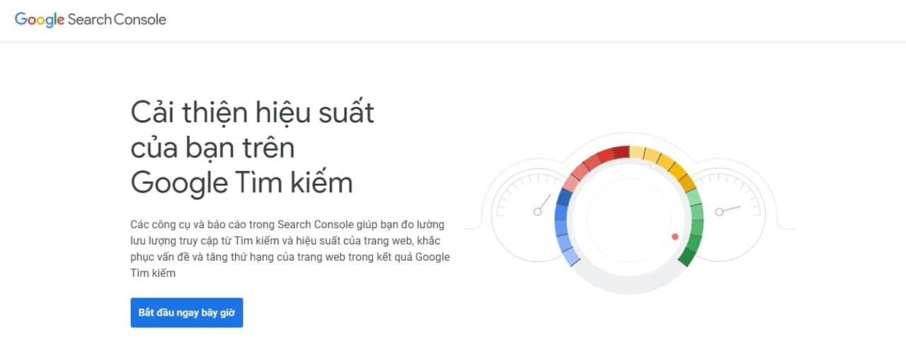 Công cụ Google Search Console