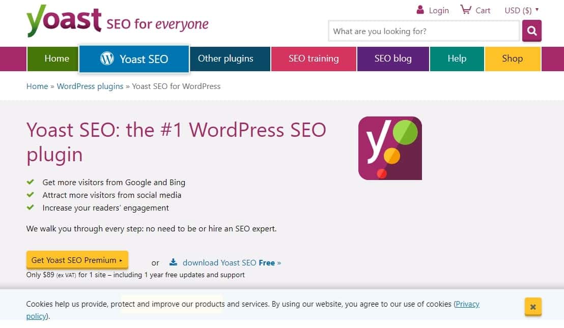 Công cụ SEO web Yoast SEO