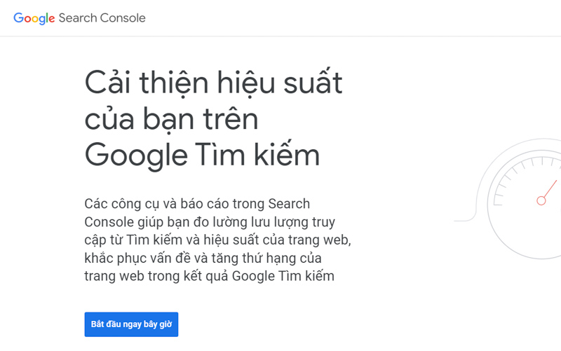 google search console