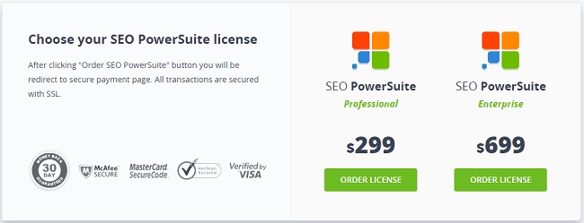 Gói SEO PowerSuite