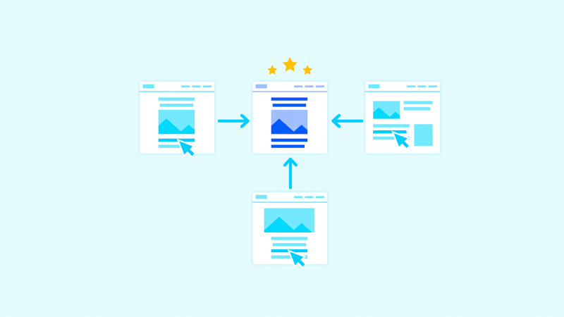 Heatmap giúp nhận biết Internal Link