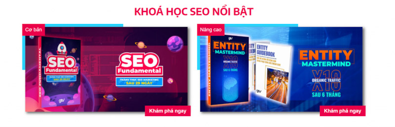 khóa học SEO