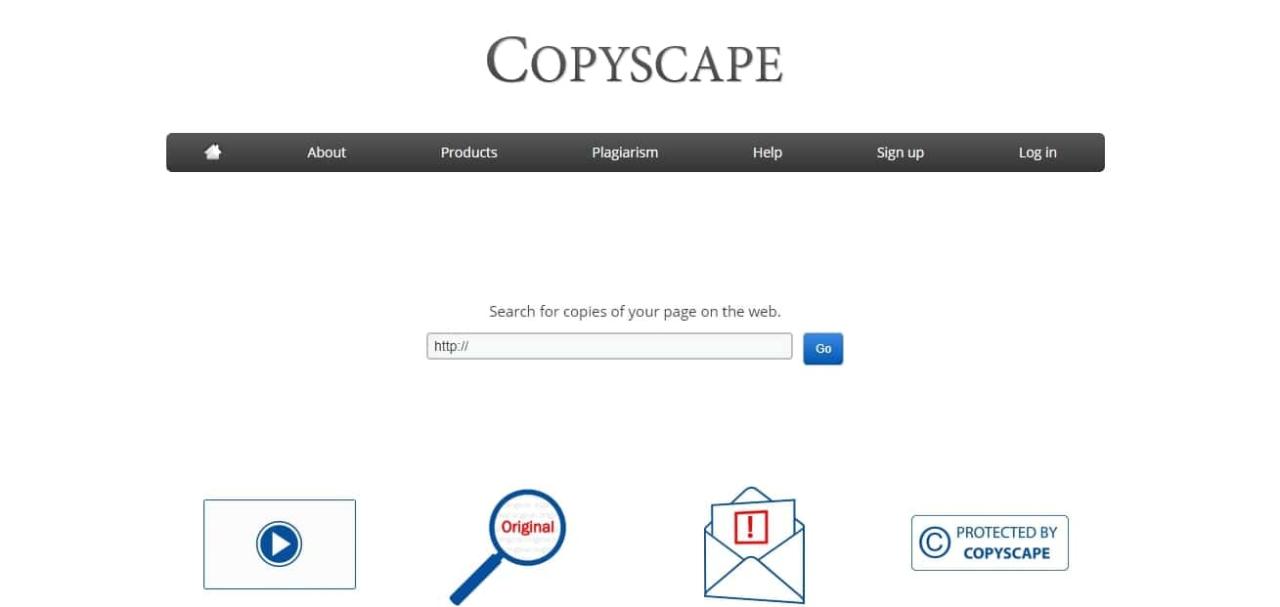 Phần mềm hỗ trợ SEO Copyscape